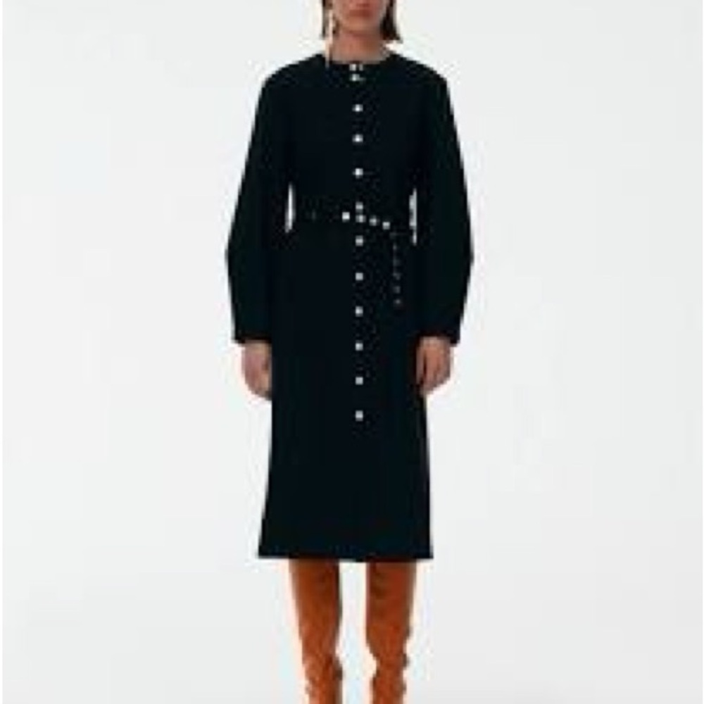 Tibi Organic Cotton Harness Dress
